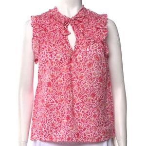 MISA LOS ANGELES Agot Floral Print Sleeveless Top Size Medium